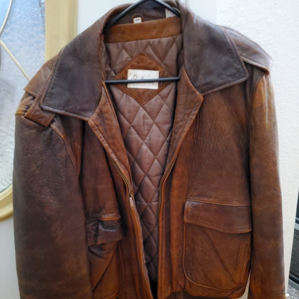 Adam Spencer Vintage Leather Jacket